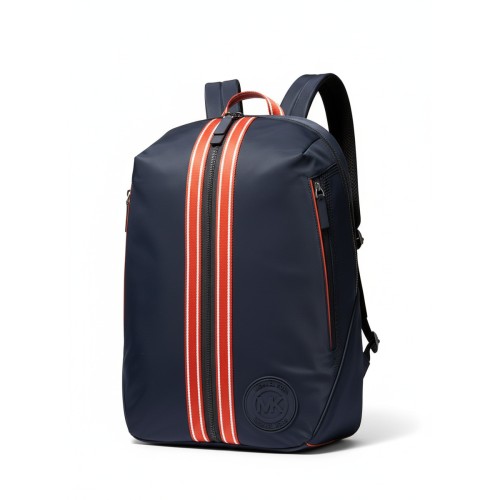 Michael Kors Navy Striped Backpack