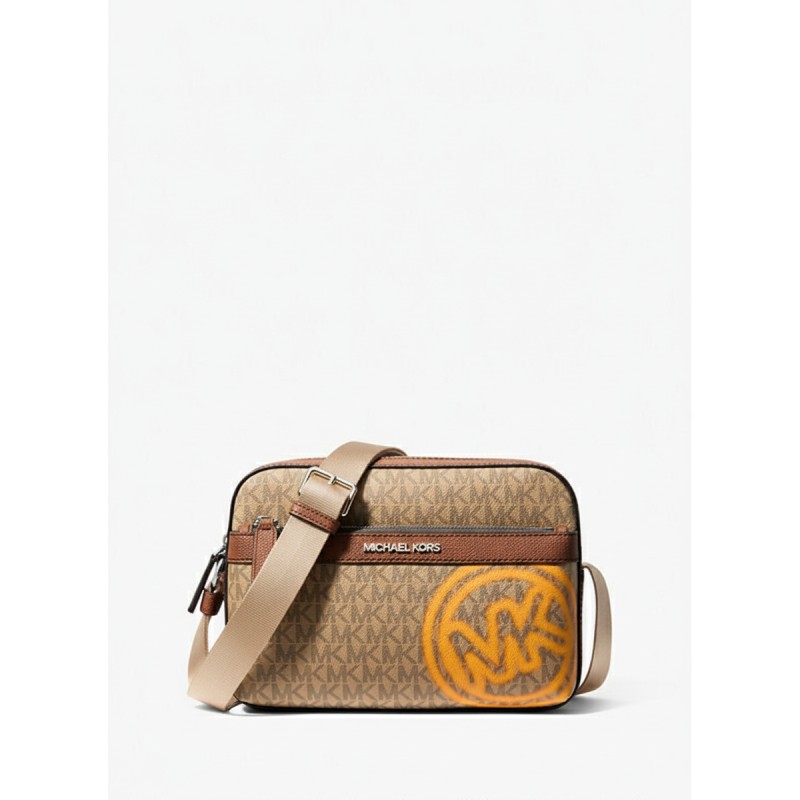 Michael Kors Cooper Logo Crossbody Bag Cream