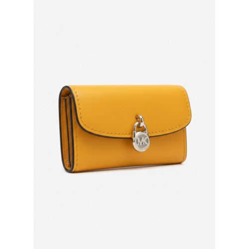 Michael Kors Lyra Padlock Wallet Orange