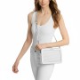 Michael Kors Jet Set Studded Crossbody White