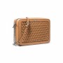 Michael Kors Woven Crossbody Bag Beige