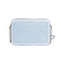 Michael Kors Woven Crossbody Bag Light Blue