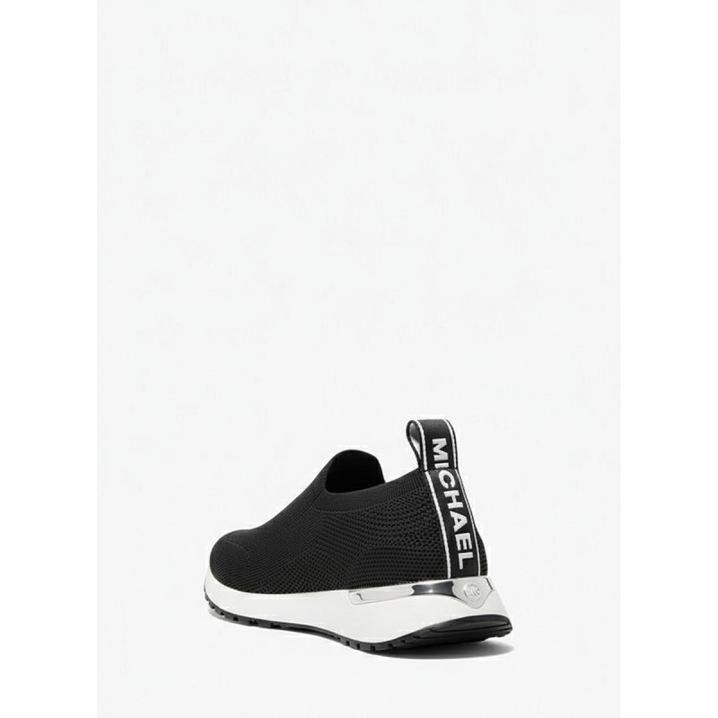 Michael Kors Bodie Knit Slip-On Sneakers Black