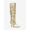 Michael Kors Scrunch Boot Pale Gold