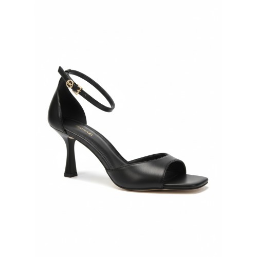Michael Kors Black Ankle Strap Heeled Sandals