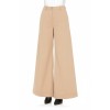 Moschino Wide Leg Palazzo Trousers Beige