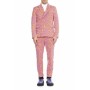 Moschino Paisley Print Cotton Suit Pink