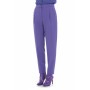 Moschino Purple High Waist Tailored Trousers