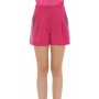 Moschino Rainbow Stripe High Waist Shorts Pink
