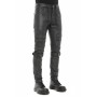 Moschino Combat Cargo Leather Pants Black