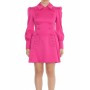 Moschino Double Breasted Trench Dress Pink