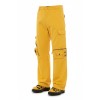 Moschino Yellow Cargo Utility Trousers