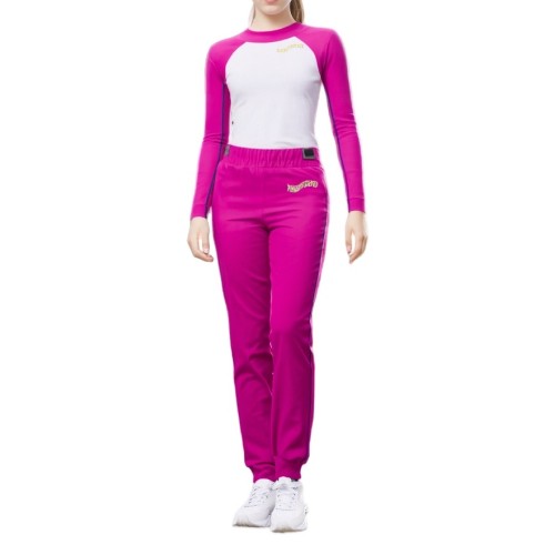 Moschino Hot Pink Cotton Trousers