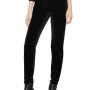 Moschino High Waist Velvet Trousers Black