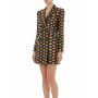 Moschino Geometric Print Blazer Dress Multicolor