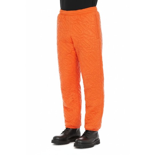 Moschino Quilted Track Pants Orange