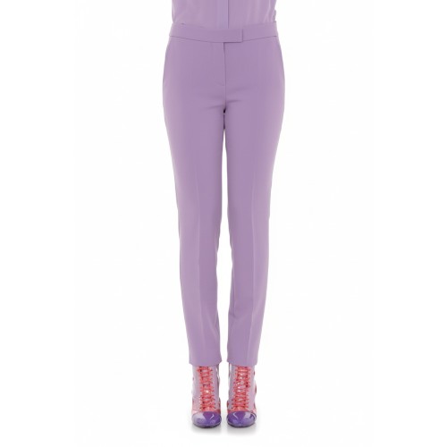 Moschino Tailored Ankle Trousers Lavender