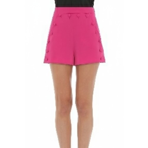 Moschino High Waisted Shorts Pink