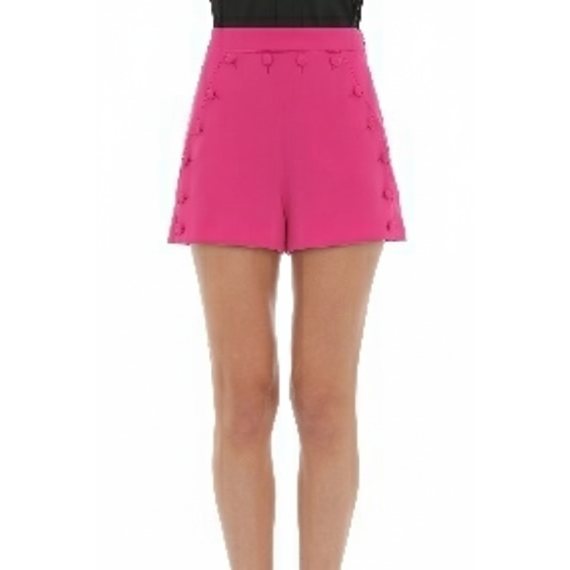Moschino High Waisted Shorts Pink