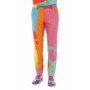 Moschino Multicolor Patchwork Trousers Wool