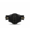 Moschino Lace-Up Corset Belt Black