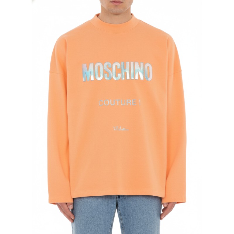 Moschino Couture Orange Long Sleeve T-shirt