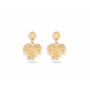 Moschino Golden Heart Drop Earrings