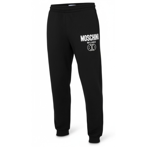 Moschino Milano Logo Sweatpants Black