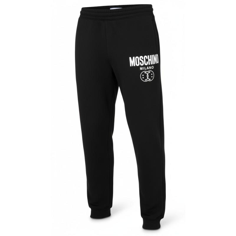 Moschino Milano Logo Sweatpants Black