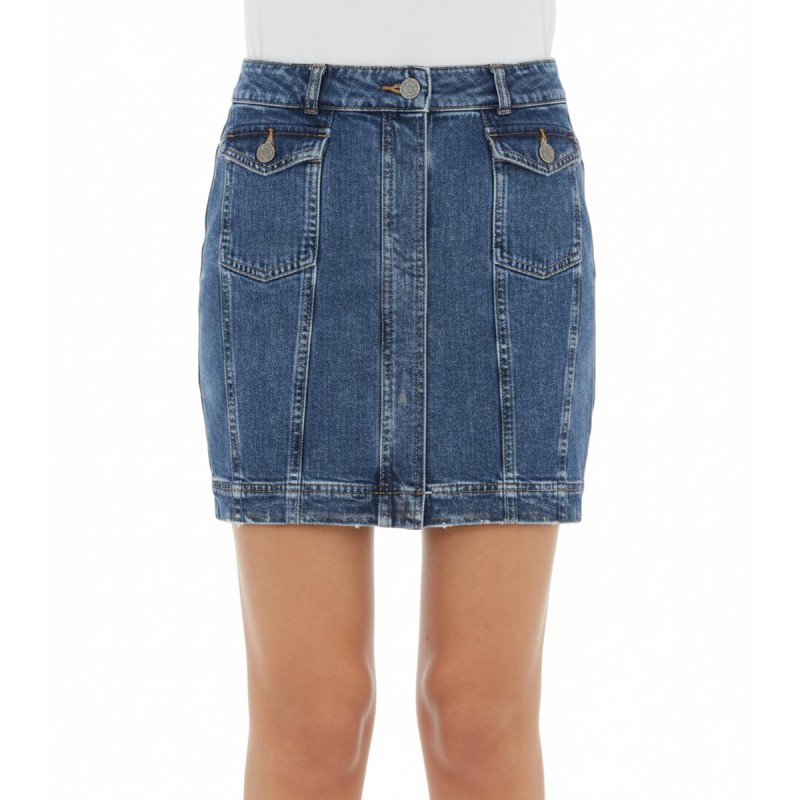 Moschino Denim Mini Skirt Blue