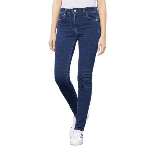 Moschino High-Rise Skinny Jeans Blue