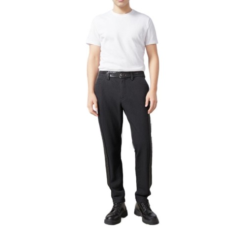 Moschino Dark Gray Cotton Stretch Trousers