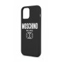 Moschino Milano Logo Phone Case Black