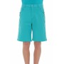 Moschino Turquoise Cotton Bermuda Shorts