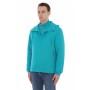 Moschino Turquoise Hooded Windbreaker Jacket