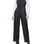 Moschino Black Contrast Stitch Jumpsuit