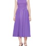 Moschino Purple Midi Pinafore Dress