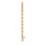 Moschino Gold Chain Medallion Bracelet
