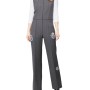 Moschino Herringbone Embroidered Jumpsuit Grey