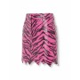 Moschino Pink Tiger Print Mini Skirt
