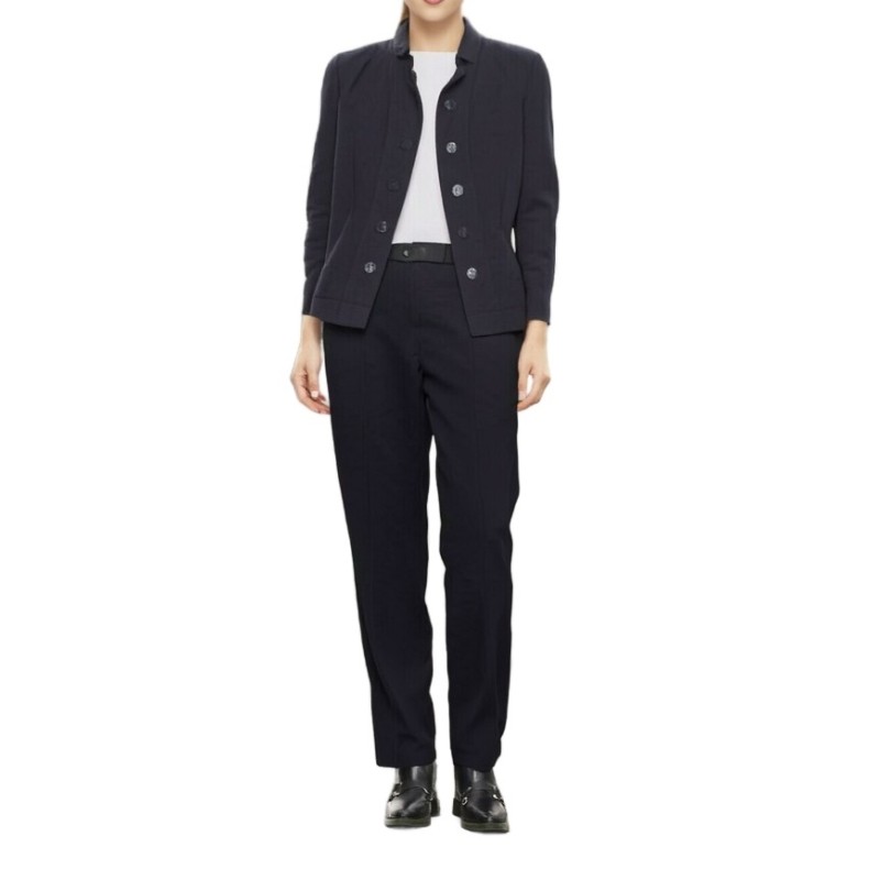 Moschino Navy Military Blazer Suit