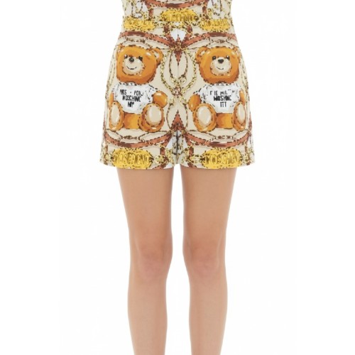 Moschino Teddy Bear Print Shorts Multicolor
