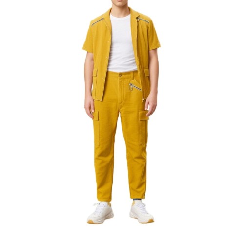 Moschino Mustard Yellow Cargo Pants