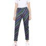 Moschino Geometric Diamond Print Trousers Multicolor