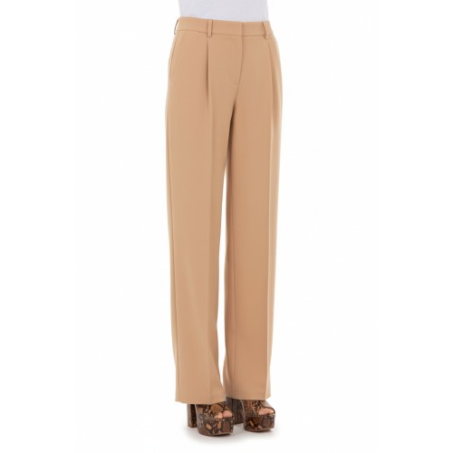 Moschino Wide Leg Trousers Camel