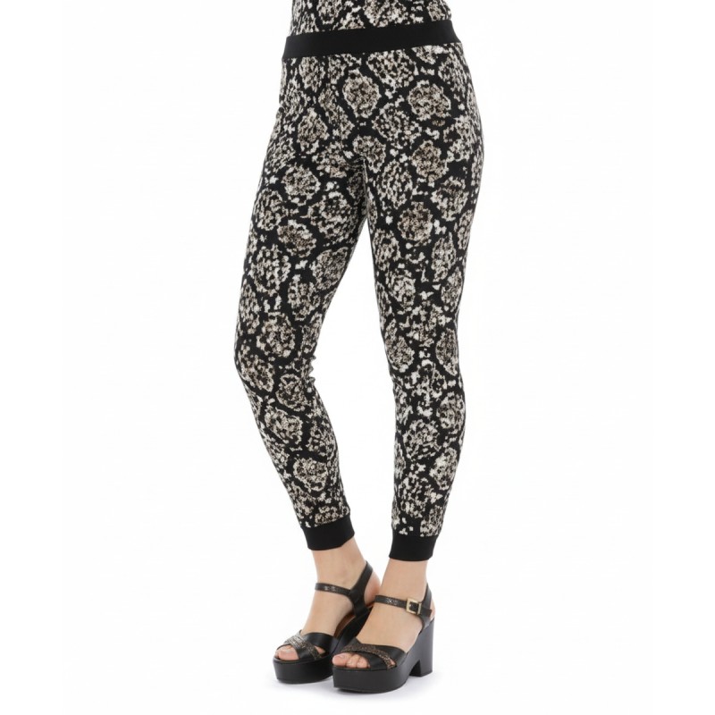 Moschino Paisley Print Leggings Black