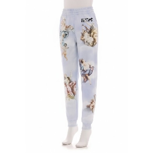 Moschino Cherub Print Track Pants Blue