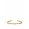 Moschino Textured Chain Link Bracelet Gold