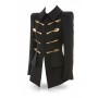 Moschino Cutlery Hardware Military Jacket Black