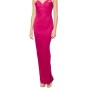 Moschino Bustier Maxi Dress Fuchsia